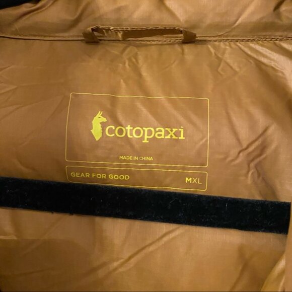 NWT Cotopaxi Solazo down jacket mens XL bronze & maritime - Picture 3 of 10